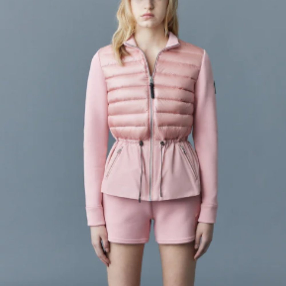 Women's Pink Quilted Jacket